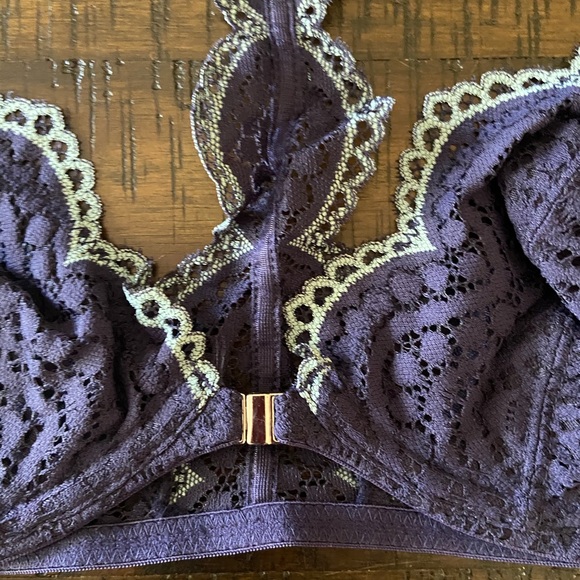 NWT Free People Intimately navy bralette - Picture 3 of 5